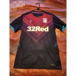 RARE Aston Villa 2018/2019 England Third Luke1977 Soccer Jersey Size M